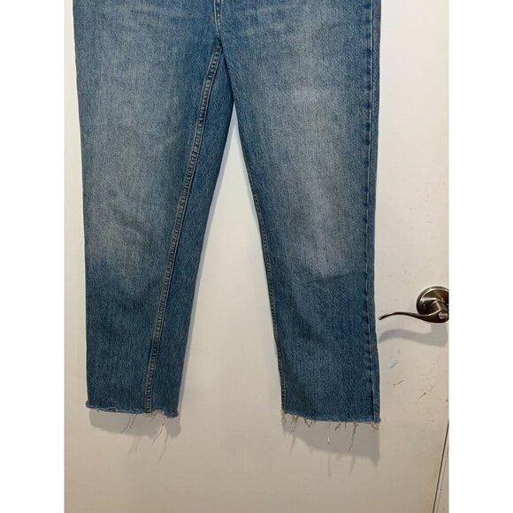 Re/Done 70s Ultra High-Rise STove Pipe JeansWomen's Size 26 - Picture 6 of 13